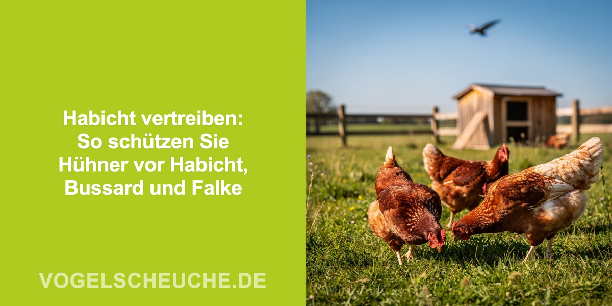 Habicht vertreiben: So schützen Sie Hühner vor Habicht, Bussard und Falke
