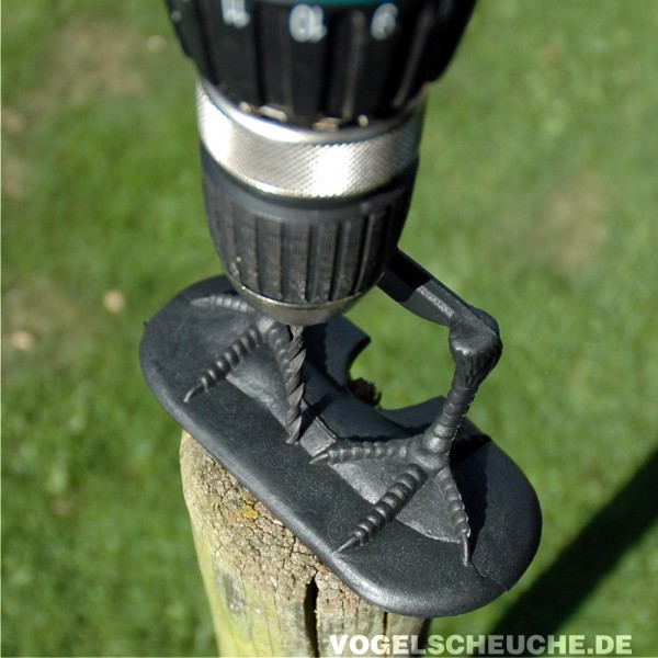 Standplatte vorbohren