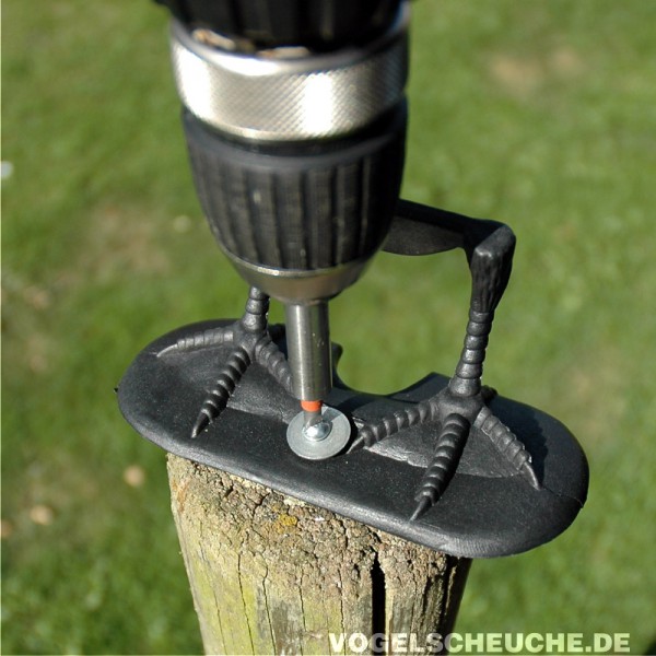 Standplatte anschrauben